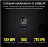 CORSAIR Scimitar Elite Wireless SE Gaming Mice - Gris canon(Open Box)