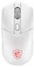MSI VERSA 300 ELITE WIRELESS WHITE Right-handed Gaming Mice - White, 6 Buttons, 26000 DPI (VERSA 300 ELITE W WHITE)
