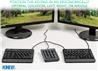KINESIS AC210USB-BLK Productivity Keyboard, Noir -