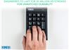 KINESIS AC210USB-BLK Productivity Keyboard, Noir -