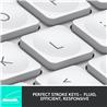 Introducing MX Keys Mini, a smaller, smarter, and mightier minimalist keyboard made for creators in Pale Grey