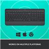 LOGITECH K650 Signature Wireless Keyboard w/Bolt Receiver (Graphite)