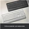LOGITECH SIGNATURE K650 wireless keyboard (Off-white) w/Bolt Receiver