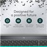 LOGITECH Pleine grandeur Clavier de productivité, GRAPHITE