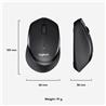 LOGITECH M330 Silent  Wireless Mouse - Black