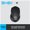 LOGITECH M330 Silent  Wireless Mouse - Black