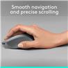 LOGITECH M330 Silent Wireless Mouse - Grey/Yellow