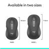 Souris sans fil LOGITECH CORE Signature M650 - Graphite (910-006250)