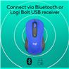LOGITECH Signature M650 L  Wireless Mouse - Blue