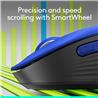 LOGITECH Signature M650 L  Wireless Mouse - Blue