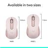 LOGITECH Signature M650 Wireless Mouse - Rose