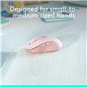 LOGITECH Signature M650 Wireless Mouse - Rose