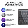 LOGITECH  MX Mechanical Wireless Keyboard (Tactile Quiet Switches)(Open Box)