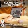 LOGITECH M240 SILENT BLUETOOTH MOUSE (ROSE)