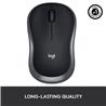 LOGITECH  M185 Wireless Mouse (Swift Gray)