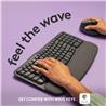 LOGITECH Wave Keys Wireless Ergonomic Keyboard - Graphite