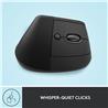 LOGITECH  Lift Vertical Ergonomic Wireless Mouse (Graphite)