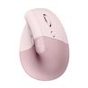 LOGITECH  Lift Vertical Ergonomic Wireless Mouse (Rose)