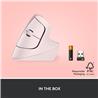 LOGITECH  Lift Vertical Ergonomic Wireless Mouse (Rose)