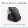 LOGITECH MX Master 4 Right-handed Ergonomic Mice - Black (910-007560)