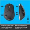Logitech (MK850 Performance) - Ensemble clavier + souris sans fil FR