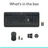 LOGITECH (MK540 Advanced) - Ensemble clavier/souris sans fil français