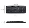 LOGITECH MK320 Wireless Desktop Combo French