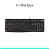 LOGITECH K120 USB Keyboard - French (920-002851)