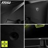 MSI MAG 32" WQHD incurvé Rapid VA 180 Hz 0,5 ms (GtG) Moniteur de jeu