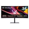 LG UltraGear 34G630A-B '34" WQHD, VA Curved; 240Hz, 1ms USB-C(Open Box)