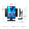 BenQ SW240 PhotoVue 24 inch Color Accuracy IPS Monitor for Photography