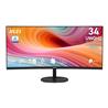 MSI PRO 34 po 3440 x 1440 UWQHD VA 120Hz incurvé Entreprise Moniteur
