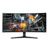 LG Ultrawide 34" WFHD Curved Screen Gaming LCD Monitor - 21:9 – Black(Open Box)