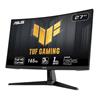 ASUS TUF Gaming VG27VH1B 27 Curved Monitor, 1080P Full HD, 165Hz(Open Box)