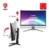 MSI MAG 27" WQHD Curved Rapid VA 170Hz 1ms (GTG) Gaming Monitor