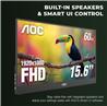 AOC 15.6" 1920 x 1080 FHD IPS 60Hz Portable Monitor