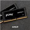 KINGSTON FURY Impact 16GB (2x8GB) DDR4 3200MHz CL20 SODIMM