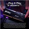 Kingston FURY Beast RGB 64GB (2x32GB) DDR5 5200MHz CL40 UDIMM