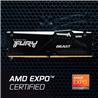 Kingston FURY Beast RGB 64GB (2x32GB) DDR5 5200MHz CL36 UDIMM