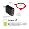 CLUB 3D USB Type A and C Wall Power Charger up to 60W(Open Box)