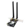 ASUS (PCE-AX3000) ASUS PCE-AX3000 WiFi 6 (802.11ax) Adapter with 2 external antennas. Supporting 160MHz for total data rate up 