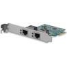 StarTech Dual Port Gigabit Nettwork Adapter PCI Express x1, 2 x RJ-45 (ST1000SPEXD4)