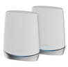 NETGEAR (RBK752-100CNS) Orbi 8-Stream Tri-Band AX4200 Whole Home Mesh Wi-Fi 6 System - 2 Pack