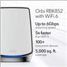 NETGEAR (RBK852-100CNS) Orbi AX6000 Whole Home Mesh Wi-Fi 6 System