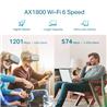 TP-LINK (RE605X) AX1800 Wi-Fi Range Extender. 574 Mbps at 2.4GHz, 1201 Mbps at 5GHz. WiFi 6 technology. 1 Gigabit Ethernet P...