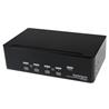 StarTech.com (SV431DD2DUA) 4 Port Dual DVI USB KVM Switch with Audio & USB 2.0 Hub