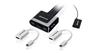 IOGear (GCS62HMDPKIT) 2-Port HDMI and Mini DisplayPort Cable KVM Kit