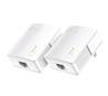 TP-Link (TL-PA7017P KIT) AV1000 Gigabit Passthrough Powerline Starter Kit. Home Plug AV2 Standard. Up to 1000 Mbps data transfe