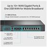 TP-Link (ER8411) Omada VPN Router with 10G Ports