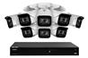 Lorex Fusion 4K (16 Camera Capable) 4TB Wired NVR System with Eight IP Bullet Cameras